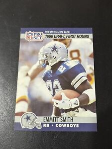 1990 Pro Set Emmitt Smith Rookie Card #685