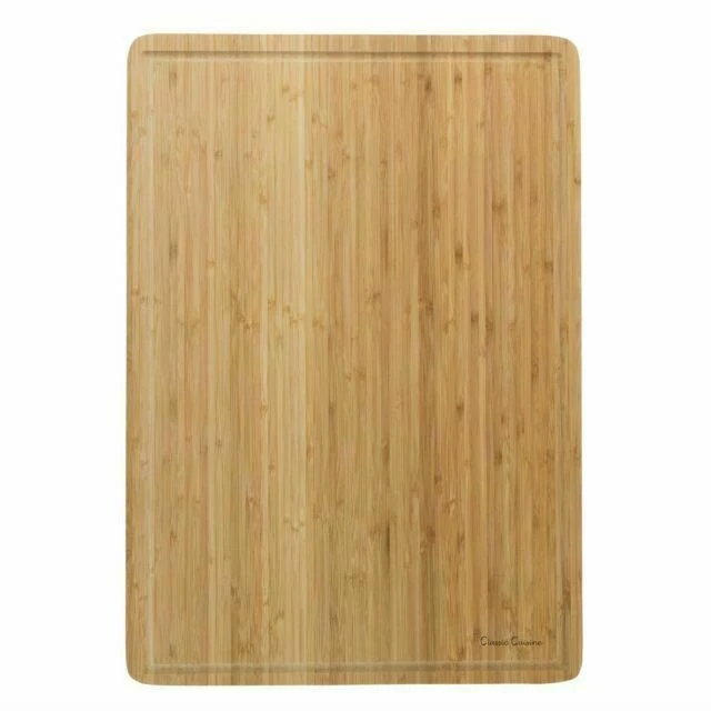 Classic Cuisine Extra Large Bamboo Cutting Board - Brown