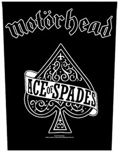 Motorhead As de Pique Géant à Coudre Backpatch 340mm x 290mm - Picture 1 of 1