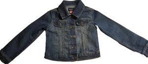 Childs Place jacket Girls Small Snap Button Jean Blue Denim Long Sleeve Pockets - Picture 1 of 8
