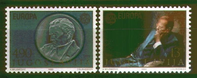 1828 - Yugoslavia 1980 - Europa Cept - Presidente Tito - Juego MNH Foto 1 de 2