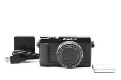 OLYMPUS Digital Camera STYLUS Series SH-3 Black 4x 16.0MP Compact Camera - Image 1 of 4
