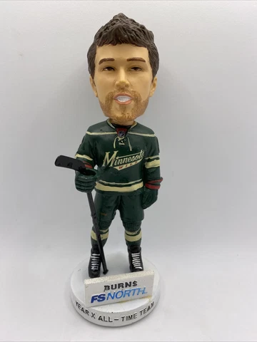 Brent Burns Minnesota Wild Bobblehead 2010 Year X All-Time Team Collector Series Cover