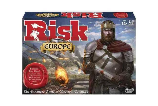 Winning Moves Risk Europe Game Board - MFMSCS16