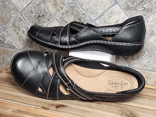Mocassino donna Clarks Ashland Spin Q nero taglia U.S. 9 5 N
