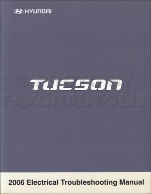 2006 Hyundai Tucson Eléctrico Problemas Manual Cableado Diagrama Esquemáticos - Imagen 1 de 2