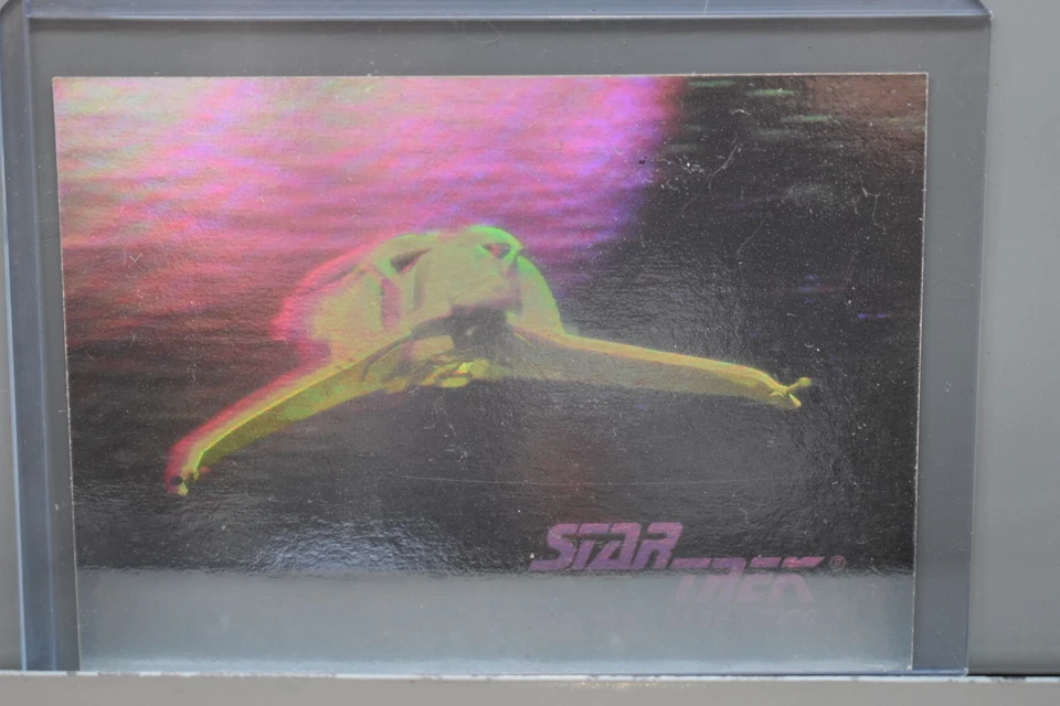 1992 Impel Star Trek Next Generation Klingon Bird Of Prey Hologram Card #031 - Image 1 of 2