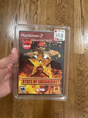 Videojuego Sony PlayStation 2 PS2 Estado de Emergencia Precintado 2002 Rockstar Games Foto 1 de 4