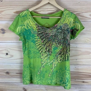 Camiseta Y2K Vaqueras y Diamantes Estrás Western Grunge Hada Cruz - Imagen 1 de 12