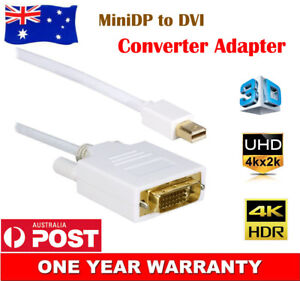 Mini Display Port DP Male to DVI Male M/M Adapter Cable Cord For MacBook Pro Air