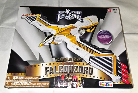 Bandai Mighty Morphin Power Rangers Falcon Zord Legacy Movie MMPR Complete Cover