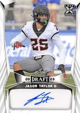 2023 Leaf Draft Football Trading Cards Autographs Pick From List I-Z