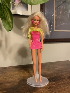 Barbie RUFFLE FUN Doll Mattel 1994 #12433 Nostalgia 90s Child ๐ - Picture 1 of 14