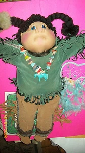 xavier roberts  SCULPTURE CABBAGE PATCH doll DREAMCATCHER raven cliff KID GIRL07 - Picture 1 of 6