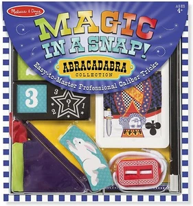 Melissa & Doug Magic in a Snap! Abracadabra Collection Easy to Master Tricks - Picture 1 of 4