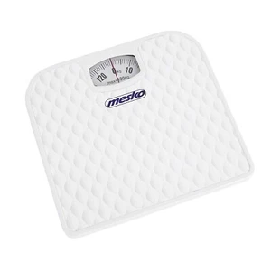 Báscula personal Mesko MS 8160 Báscula de baño Báscula hasta 130 kg analógica mecánica blanca - Imagen 1 de 8
