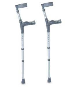 NRS Healthcare Krücken mit Komfortgriff, verstellbar, 1 Paar - Bild 1 von 4