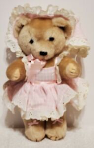 Bearly People by Cheryl Barnert, LTD, Girl Bear dressed in Pink with Parasol, TA