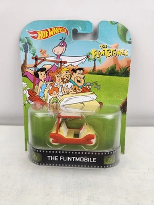 THE FLINTMOBILE THE FLINTSTONES 2013 Hot Wheels Retro Entertainment Series New - Image 1 of 4