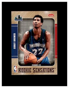 2007-08 Fleer Rookie Sensations Corey Brewer Minnesota Timberwolves #RS-7 MINT - Picture 1 of 2