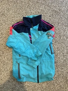 VTG 1990s Roffe Demetre USA Stoker Ski Jacket Colorblock Mens L - Picture 1 of 5