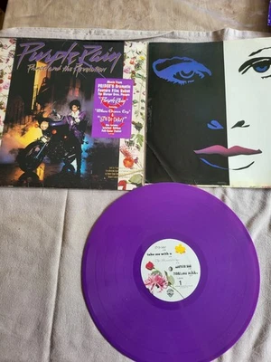 PRINCE : PRINCE - PURPLE RAIN PROMO LP PURPLE EDITION / MADE IN USA 1984 - Photo 1/4