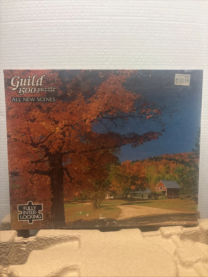 Rompecabezas Guild 1500 piezas escena de otoño Foto 1 de 4