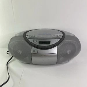 Sony CFD-S350 CD Cassette AM/FM Portable Boombox with Power Cord Tested - Picture 1 of 17