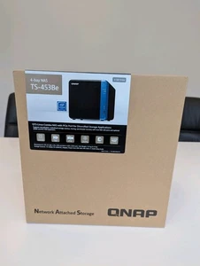 QNAP TS-453BE 4 Bay (4TB, Intel J3445, 1.5GHz, 8GB RAM) NAS Storage System - NEW - Picture 1 of 10