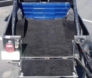 Carpet Kit - Fits JEEP CJ8 1981-1985 Rear Only - Caramel or Sand Color Carpet - Picture 1 of 3