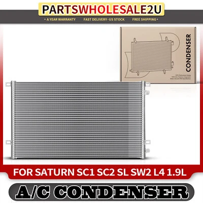 Condensador de aire acondicionado con soporte para Saturn SC1 SC2 SL SW1 SW2 L4 1,9 L Foto 1 de 4