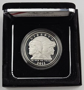 2011 United States Army Proof Commemorative Silver Dollar w OGP & COA j907 - Picture 1 of 6