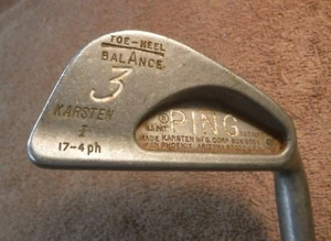Ping Karsten I 3 Iron Black Dot 17-4 Tru Temp Steel Shaft Men's RH New Ping Grip - Picture 1 of 12