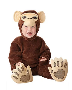 Chimpanzee Monkey Infant Halloween Costume - Picture 1 of 2