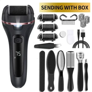 Electric Foot Grinder File Callus Dead Skin Remover Pedicure Tool Rechargeable - Picture 1 of 12