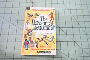 THE HORIZONTAL LIEUTENANT BY GORDON COTLER 1962 VINTAGE DELL BKS HUMOR PB - Picture 1 of 3