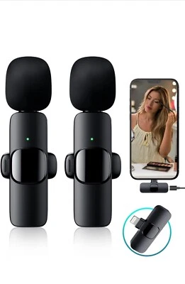 Kabelloses Lavalier-Mikrofon Mini Wireless Lavalier Mikrofon Mikrofon - Bild 1 von 4