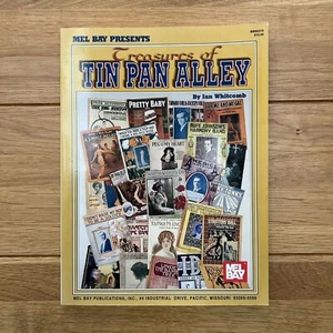 (out of print) TREASURES OF TIN PAN ALLEY Ian Whitcomb Original Sheet Music Book - Picture 1 of 3