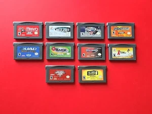 Biking Sports Skateboarding Snowboarding Game Boy Advance Lot 10 GBA Games Works - Picture 1 of 7