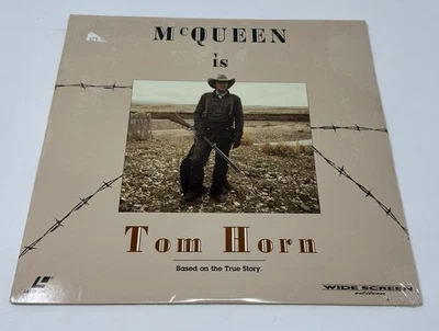 Tom Horn 1980 McQueen Widescreen Letterboxed Laserdisc 1042 Brand New Sealed!! - Image 1 of 2