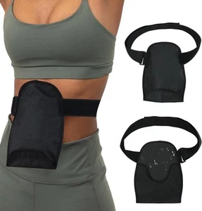 Waterproof Ostomy Bag Covers Adjustable Universal Stoma Pouch Cover for Black  - Picture 1 of 6