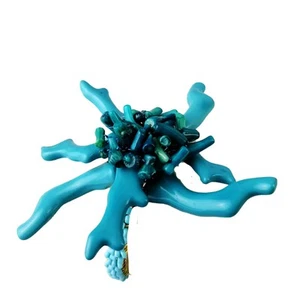 Servilleteros Coral Azul Aqua (Juego de 4) - Imagen 1 de 1
