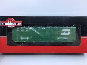 HO Intermountain Burlington Northern 50’ 5277 Boxcar BN #217522 BRAND NEW - Picture 1 of 2