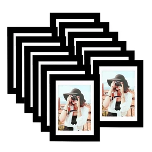 5x7 Bilderrahmen 12er Set, Display 4x6 mit Passepartout oder 5x7 ohne Passepartout, Foto F... - Bild 1 von 9
