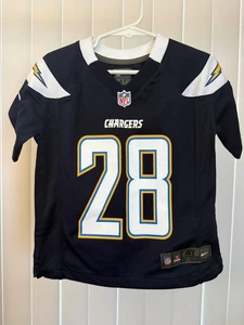 Youth Nike  Los Angeles Chargers  Melvin Gordon #28 Signed Jersey Size 4T - Picture 1 of 7