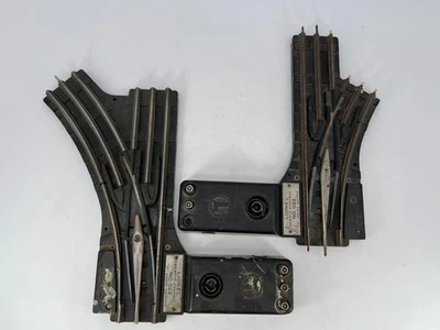 Lionel #022 O Gauge Lot of (2) Switch Track Left/Right Fair Condition - Image 1 of 4