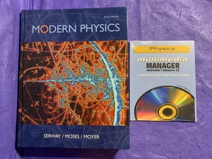 Modern Physics Textbook and Instructor's Resource CD by Serway, Moses, & Moyer - Picture 1 of 14