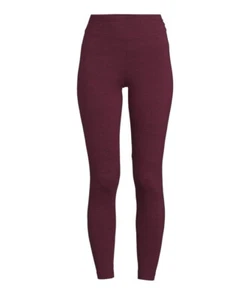 30-32" WAIST (S) WOMENS' SKINNY FIT HIGH RISE ANKLE LEGGINGS - RED - Picture 1 of 6