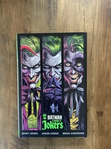 Batman: Three Jokers | Inglés HC | DC Black Label | Geoff Johns | Nuevo - Imagen 1 de 2