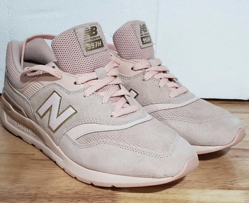 Size 10 - New Balance 997 Pink Gold
